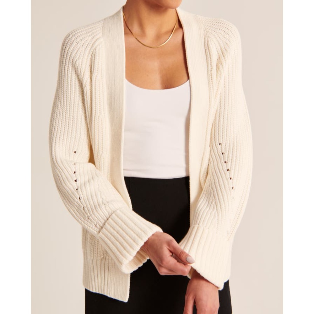 Abercrombie & Fitch Easy Long-Length Cardigan